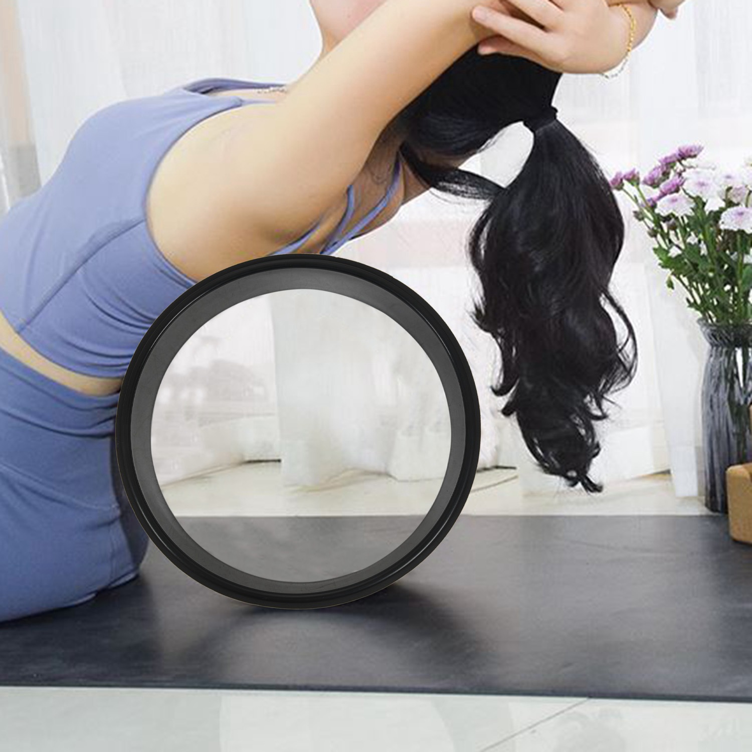 Pilates Yoga Circle - عجلة يوجا خشبية ABMV للبيلاتس والبوذا
