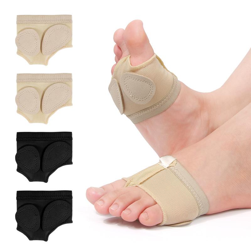 Pilates Yoga Shoes - وسادة للقدم الأمامية للباليه، زوج واحد