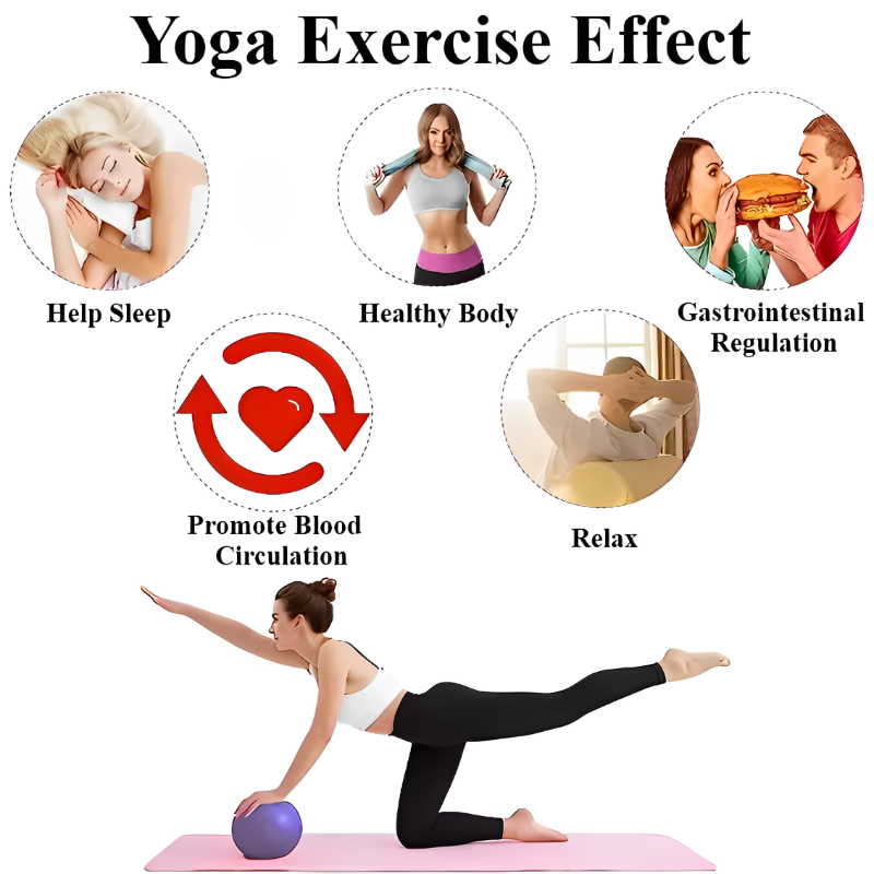 كرة يوغا 25 سم للتمارين الرياض - مراجعة Pilates Yoga Shoes وسعره