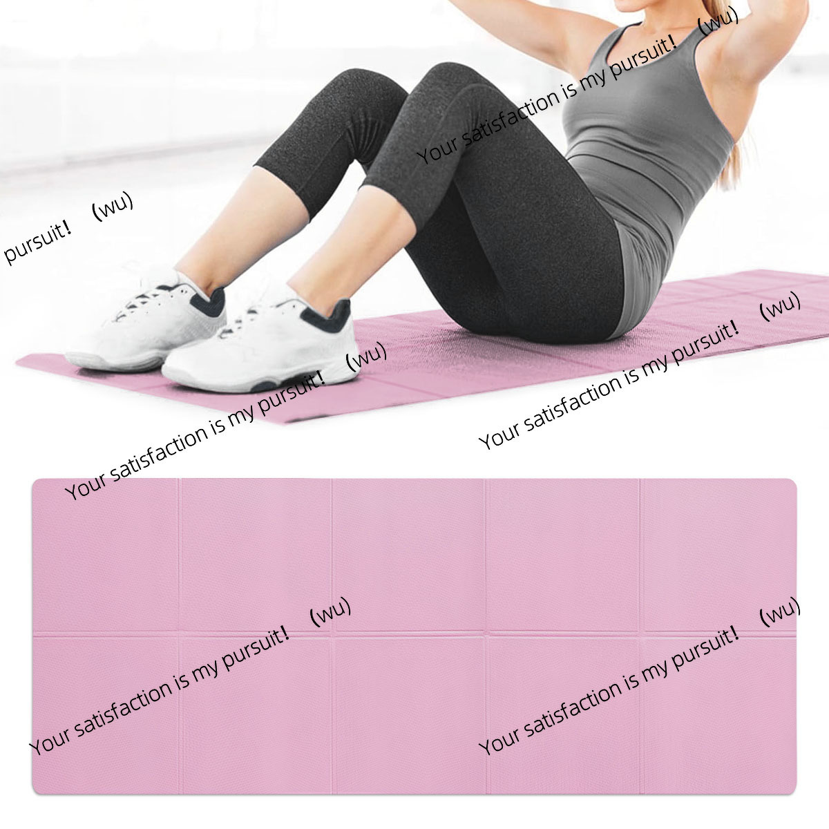 بساط تمارين من مادة EVA بسمك 4 - مراجعة Pilates Yoga Etc وسعره
