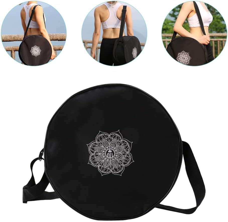 حقيبة عجلة اليوغا نايلون أسود  - مراجعة Pilates Yoga Circle وسعره