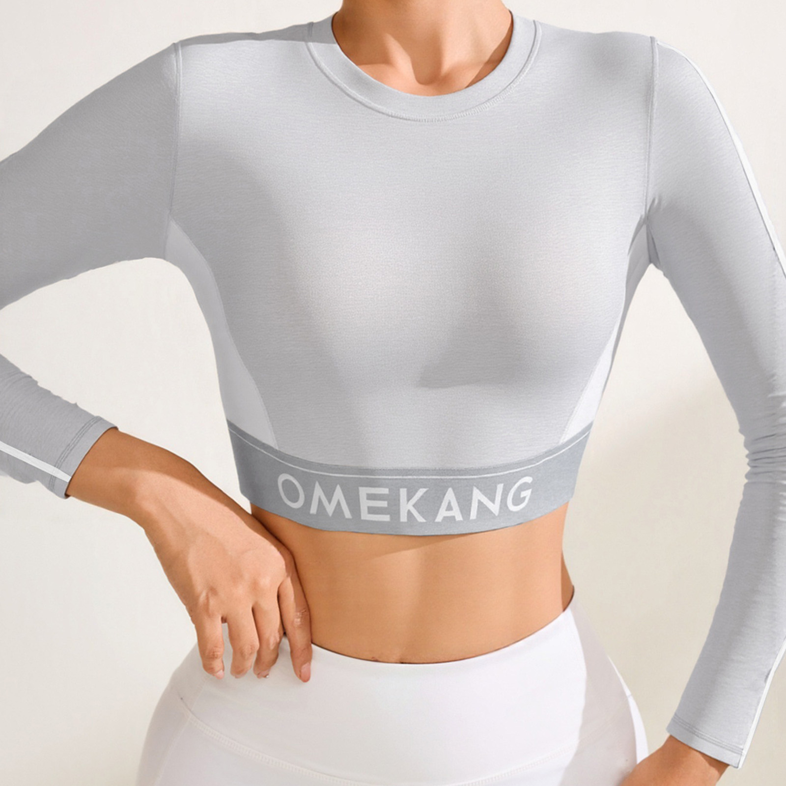 قميص يوجا نسائي قصير بأكمام طو - مراجعة Pilates Yoga Top وسعره