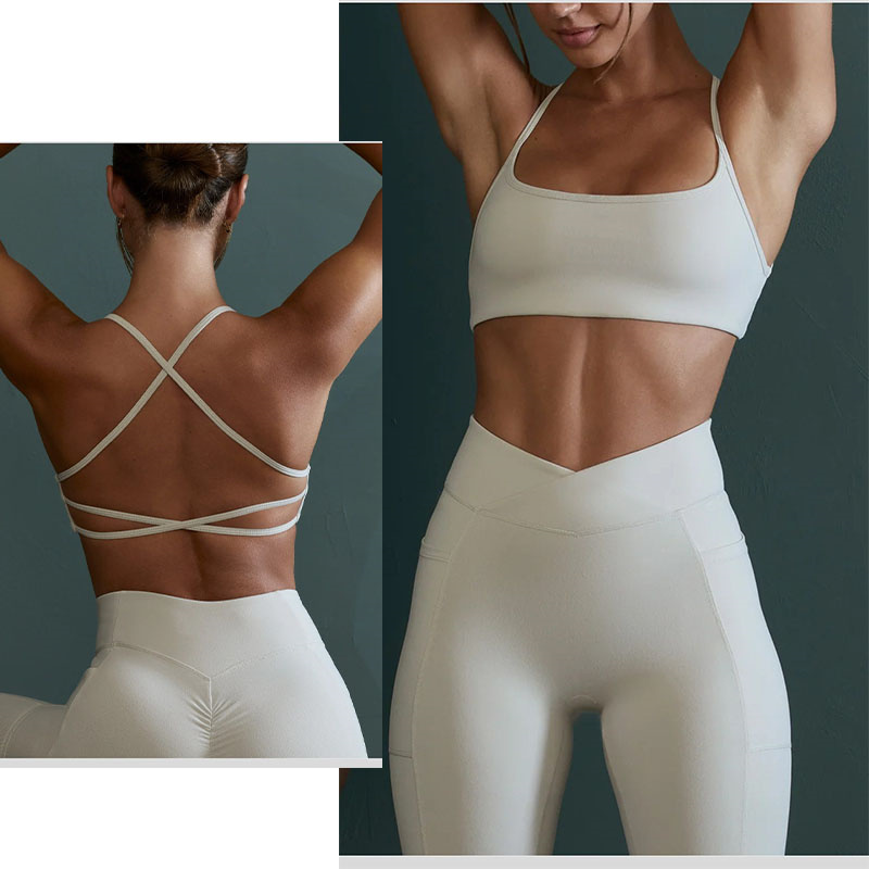 Aiithuug تقاطعات الظهر اليوغا  - مراجعة Pilates Yoga Top وسعره