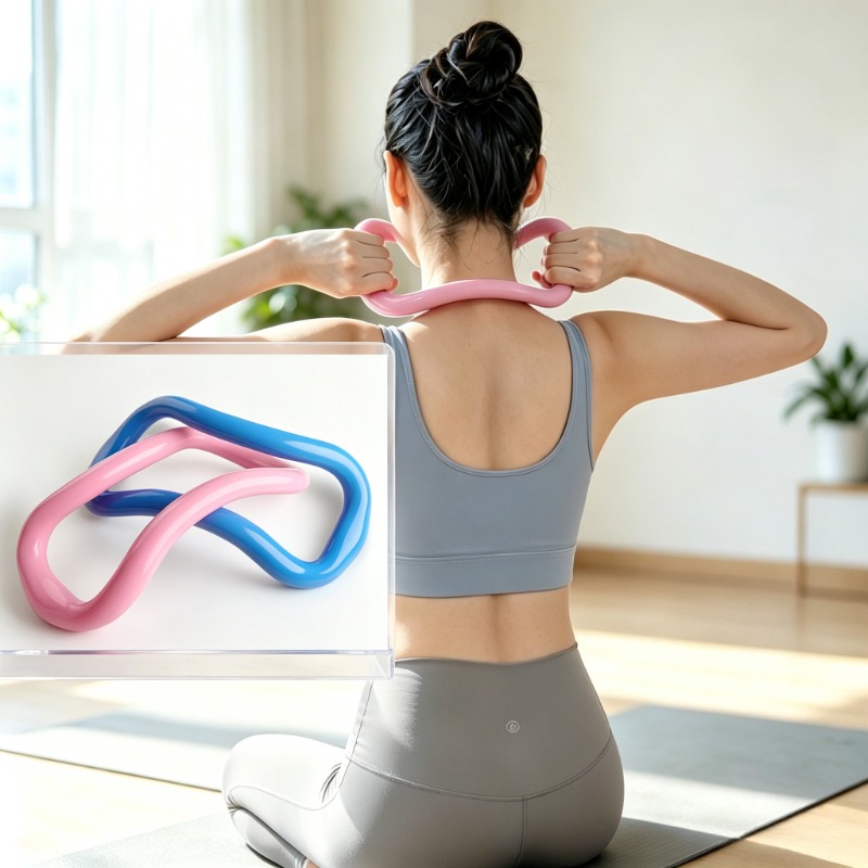 حلقة يوغا براتي لتمارين تمديد  - مراجعة Pilates Yoga Circle وسعره